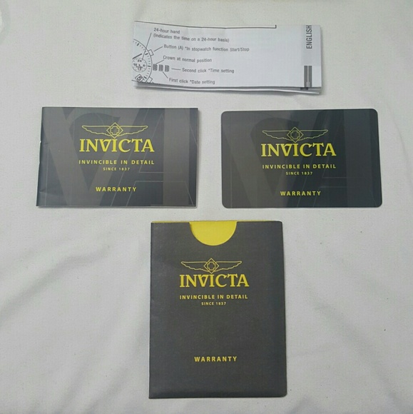 FIRM weekend sale,new Invicta Choro gold watch